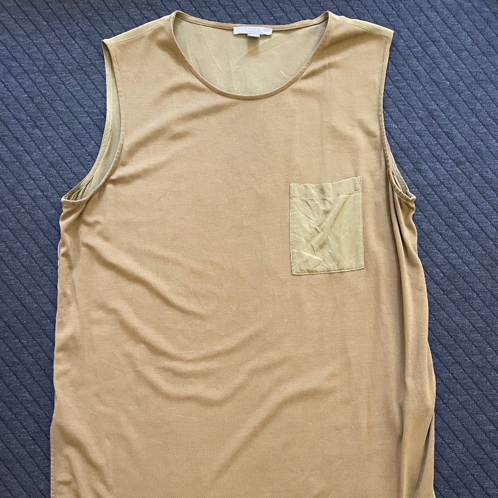 Long Tunic Top in Olive